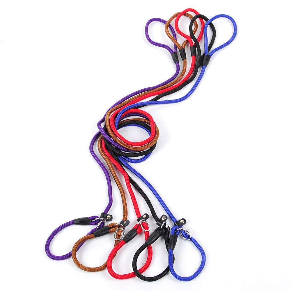 No-Pull Dog Leash & Harness Set – Adjustable Rope Leash for Small to Medium Dogs
