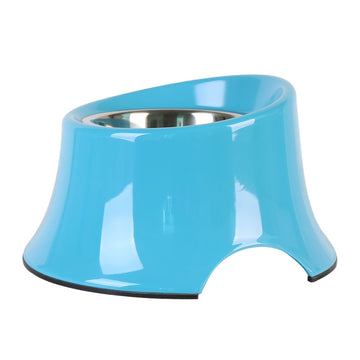 Elevated Pet Feeding Bowl – Non-Slip Stainless Steel Food & Water Dish for Dogs and Cats