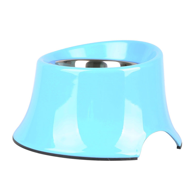 Elevated Pet Feeding Bowl – Non-Slip Stainless Steel Food & Water Dish for Dogs and Cats