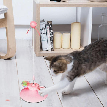 Interactive Cat Toy with Spinning Balls – Fun Activity Playset for Cats & Kittens