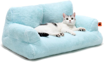 Luxury Plush Cat Sofa Bed – Comfy Pet Couch for Cats & Small Dogs
