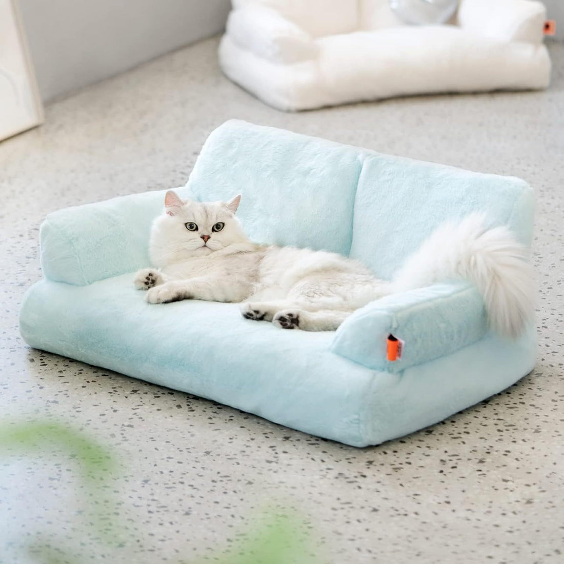 Luxury Plush Cat Sofa Bed – Comfy Pet Couch for Cats & Small Dogs